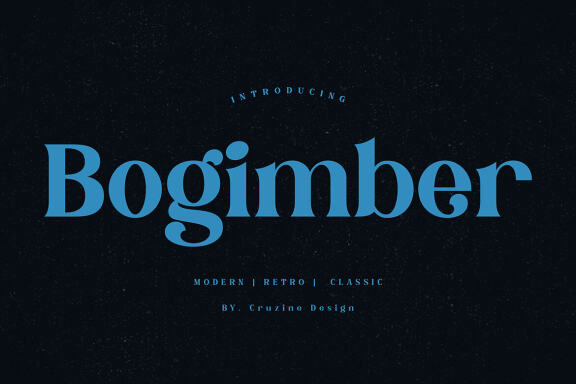 Bogimber - FREE Font