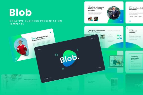 Blob - FREE Google Slides Template