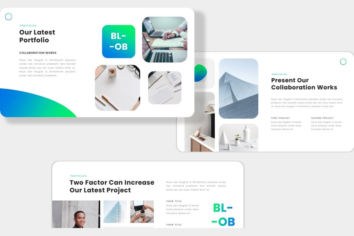 Blob - FREE Google Slides Template - view 4