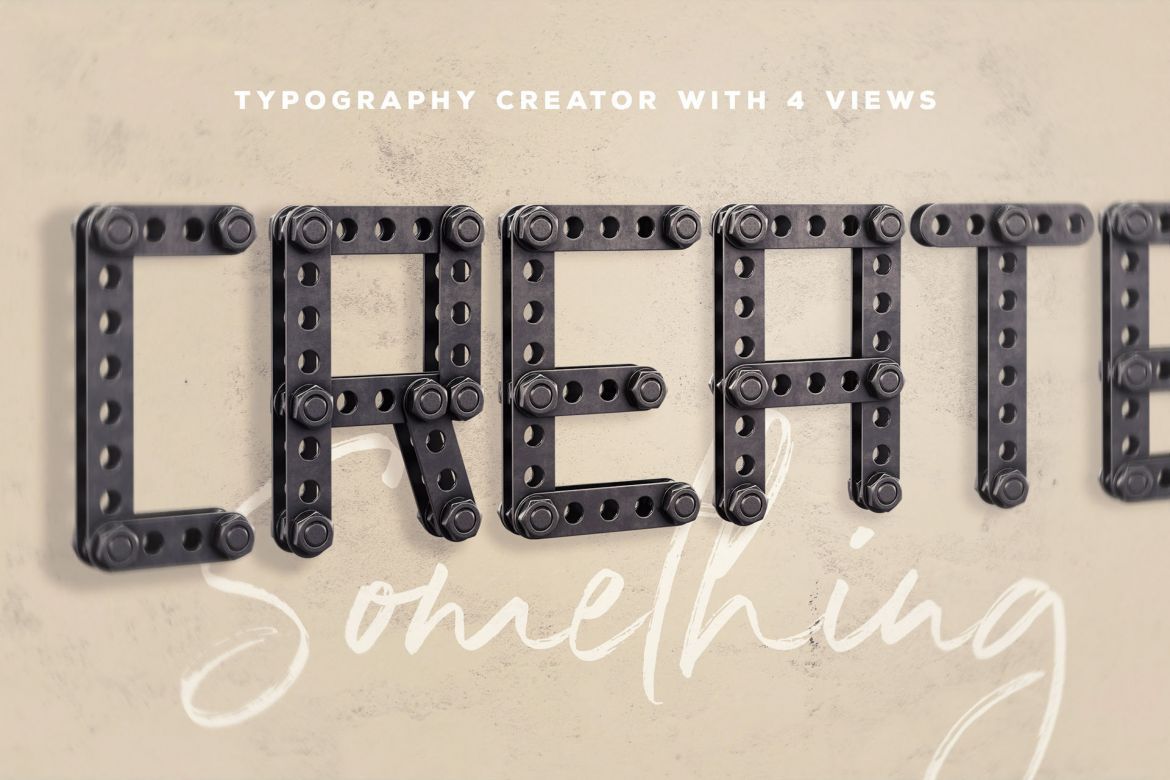 Construction Kit 3D Lettering - view 8