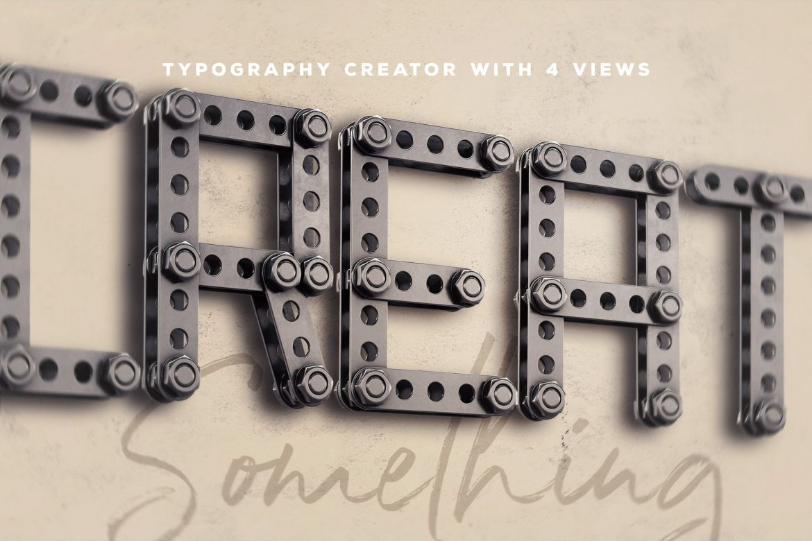 Construction Kit 3D Lettering - view 9