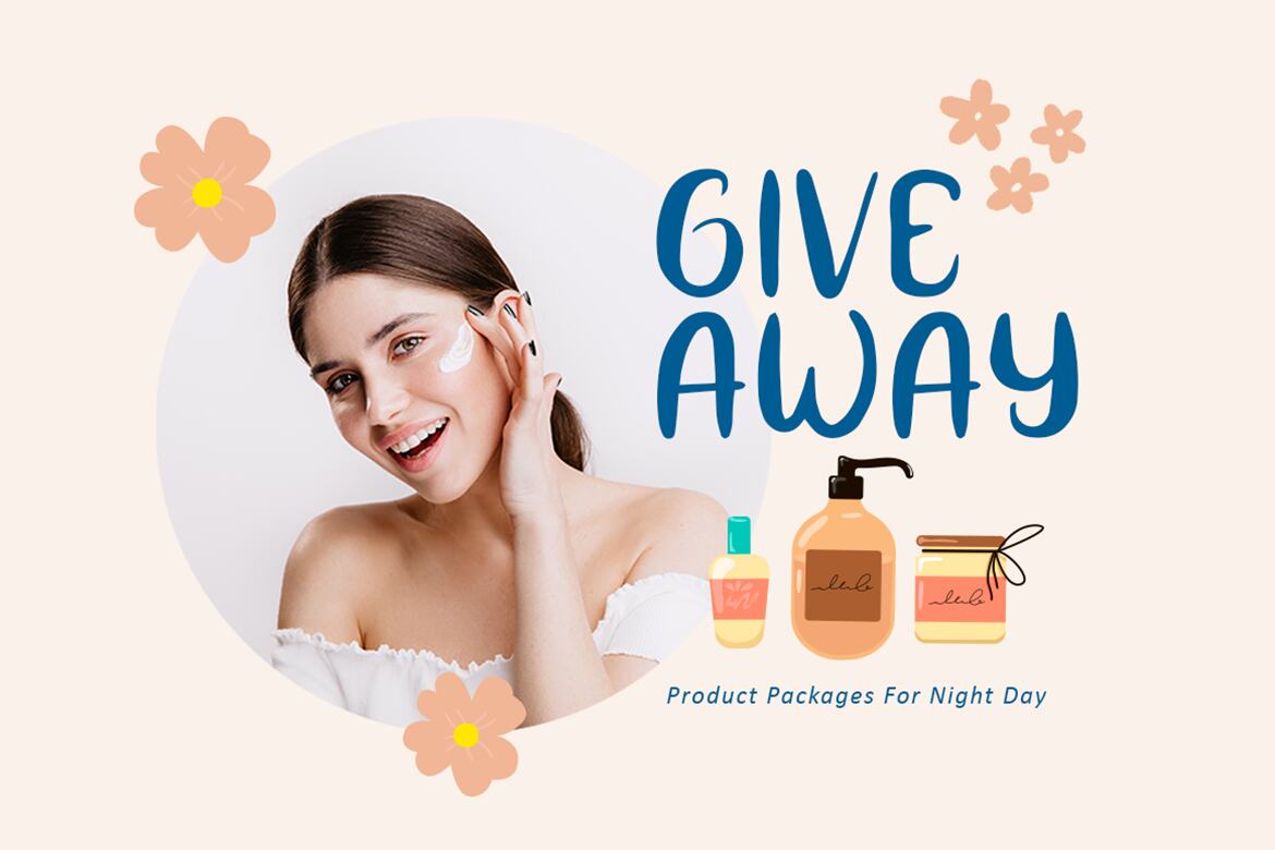 Spring Skincare FREE Font - view 3