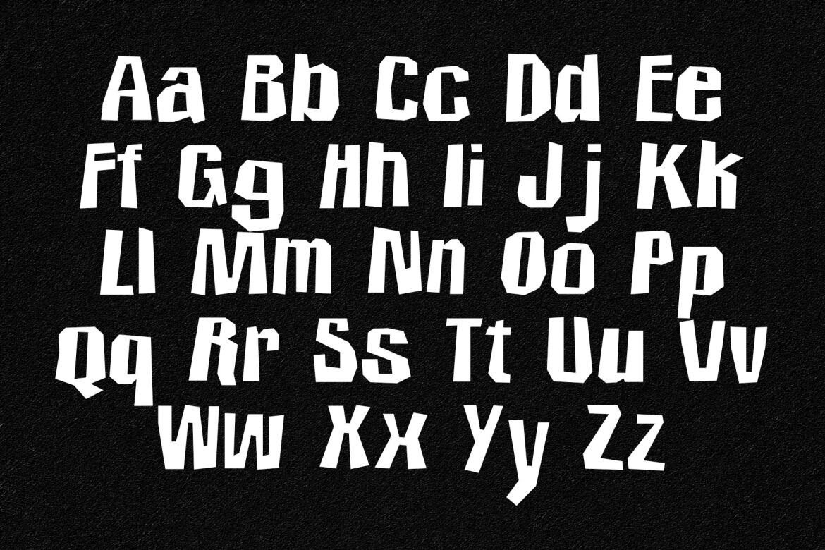 Into the Forest FREE Font - view 5