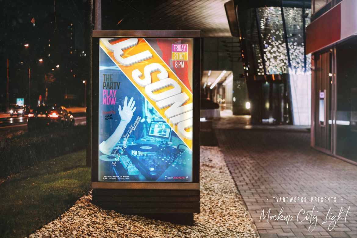 City Light Board Mockup 02 alternate