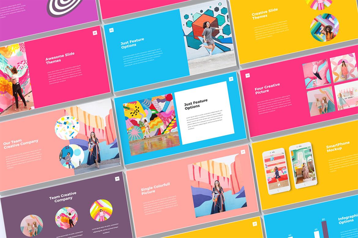 ColorFull - FREE Google Slides Template - view 5