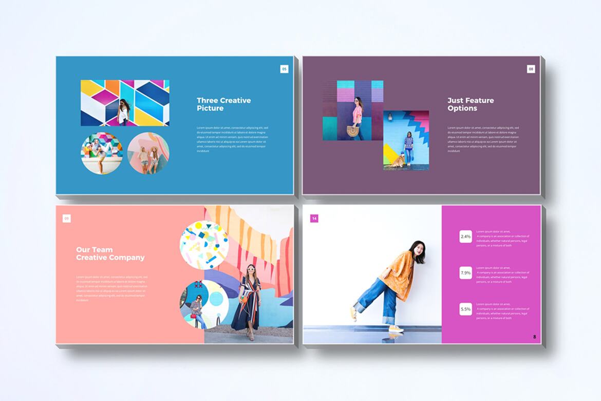 ColorFull - FREE Google Slides Template - view 7