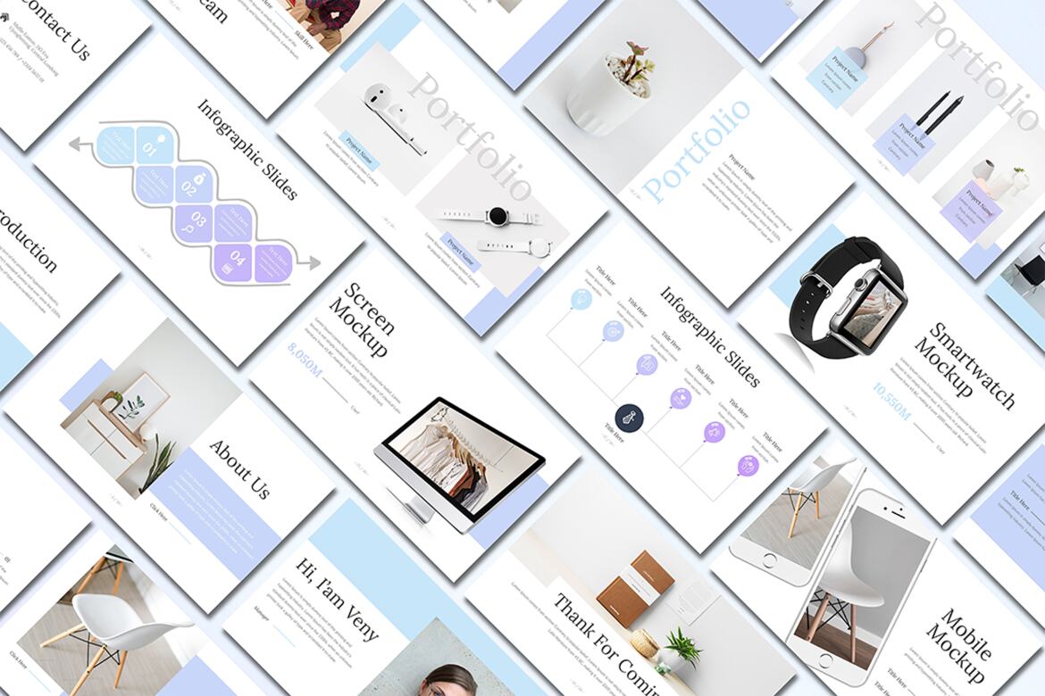 Dixi - FREE Keynote Template - view 4