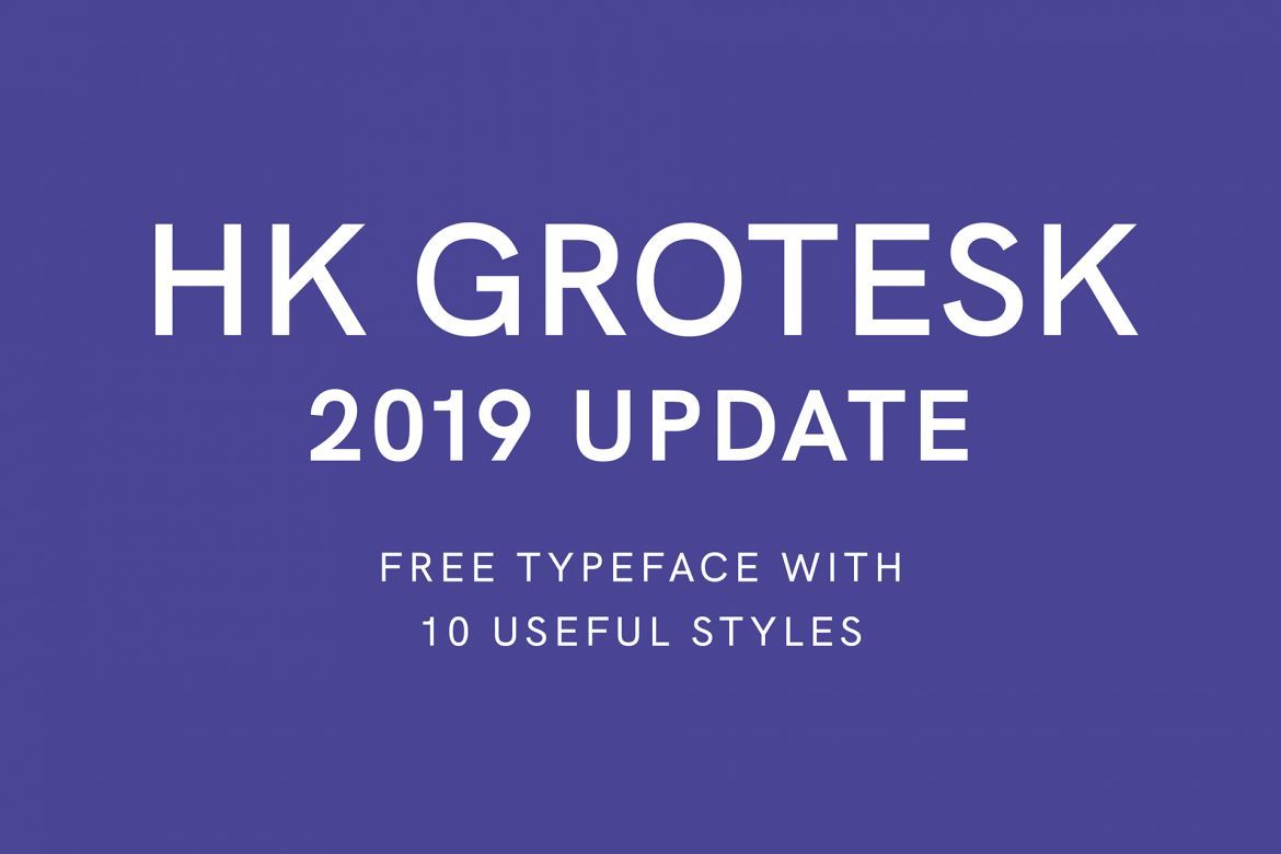 HK Grotesk - 10 Free Fonts alternate