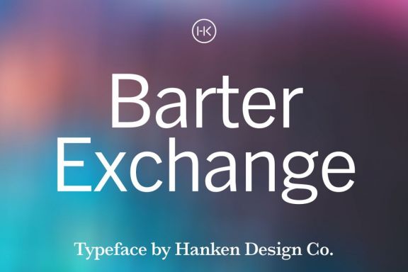Barter Exchange Typeface