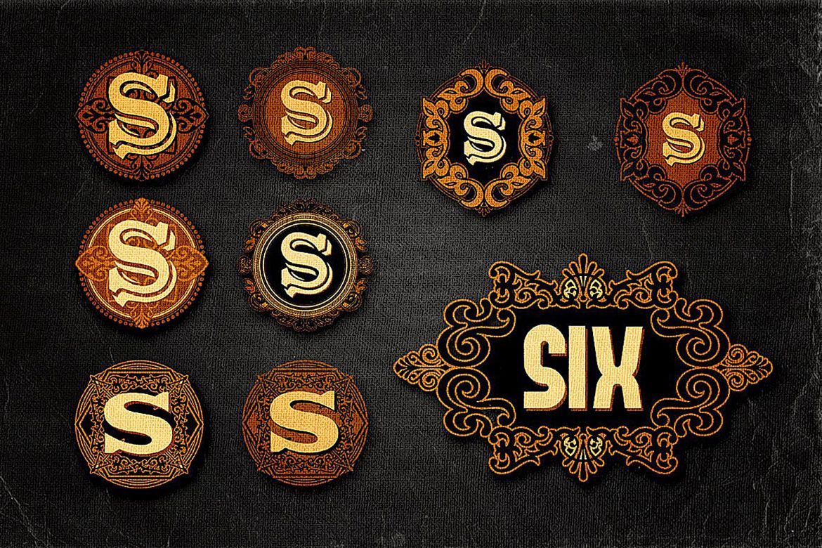 20 Simple Retro Logo Templates v.2 - view 4