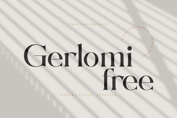 Gerlomi - FREE Serif Font