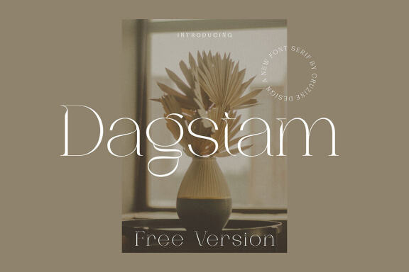 Dagstam - FREE Serif Font