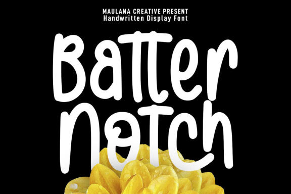 Batternotch Handwritten FREE Font
