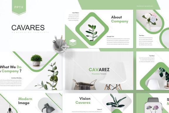 Cavares - FREE Powerpoint Template