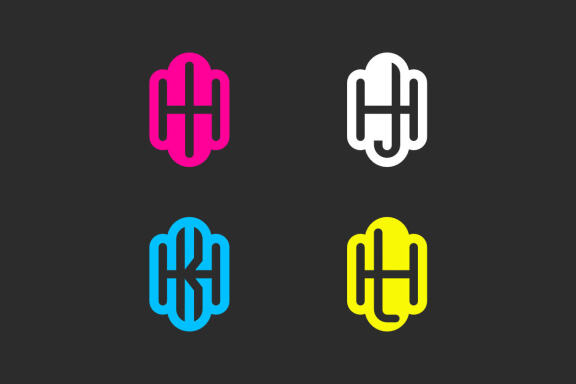 Monogram H & i-l - FREE Logo