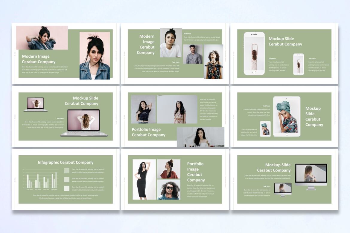 Cerabut - FREE Google Slides Template - view 4