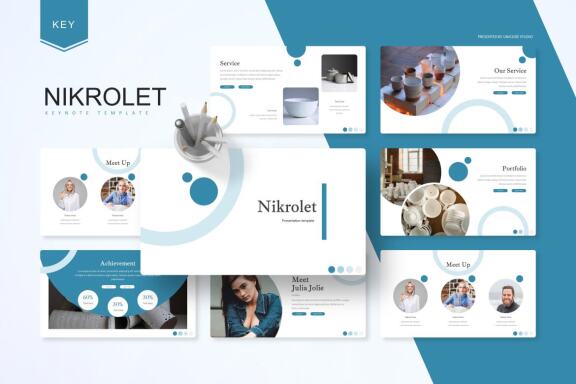 Nikrolet - FREE Keynote Template