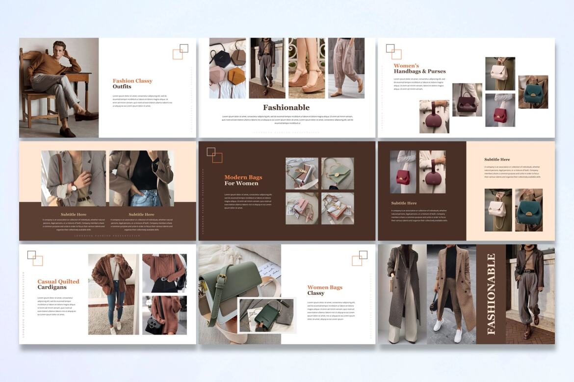 LookBook - Free Powerpoint Template - view 3