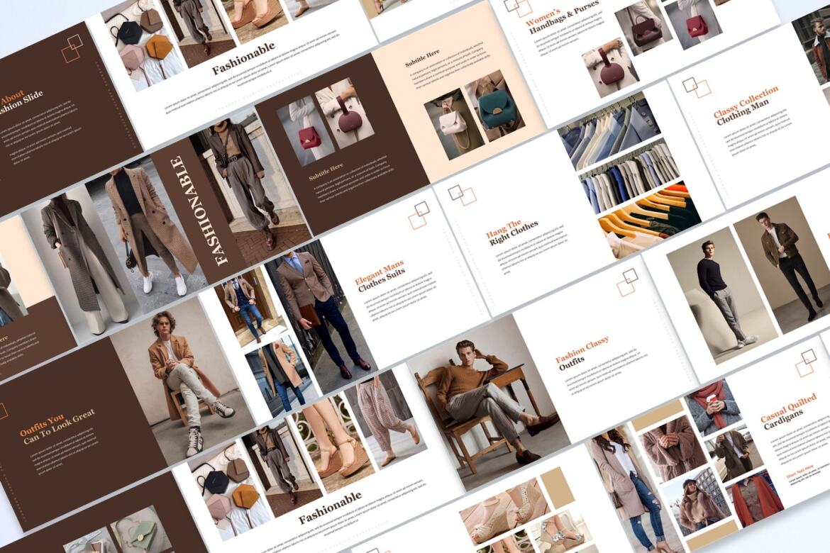 LookBook - Free Powerpoint Template - view 5