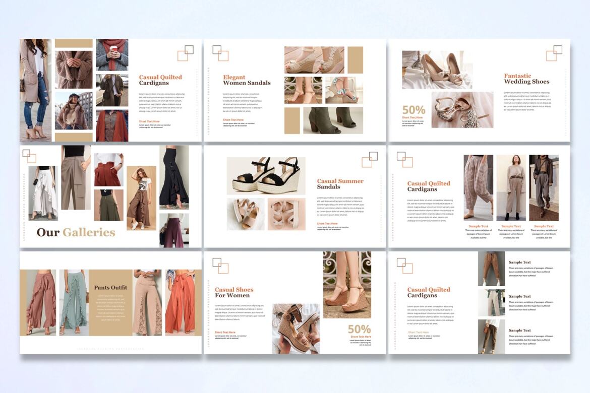 LookBook - Free Powerpoint Template - view 4