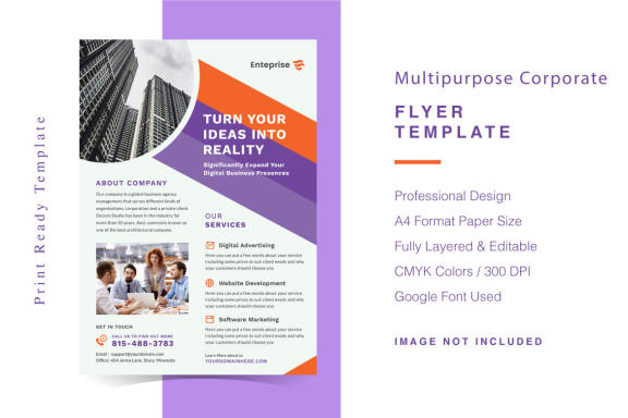 Multipurpose Corporate FREE Flyer Template