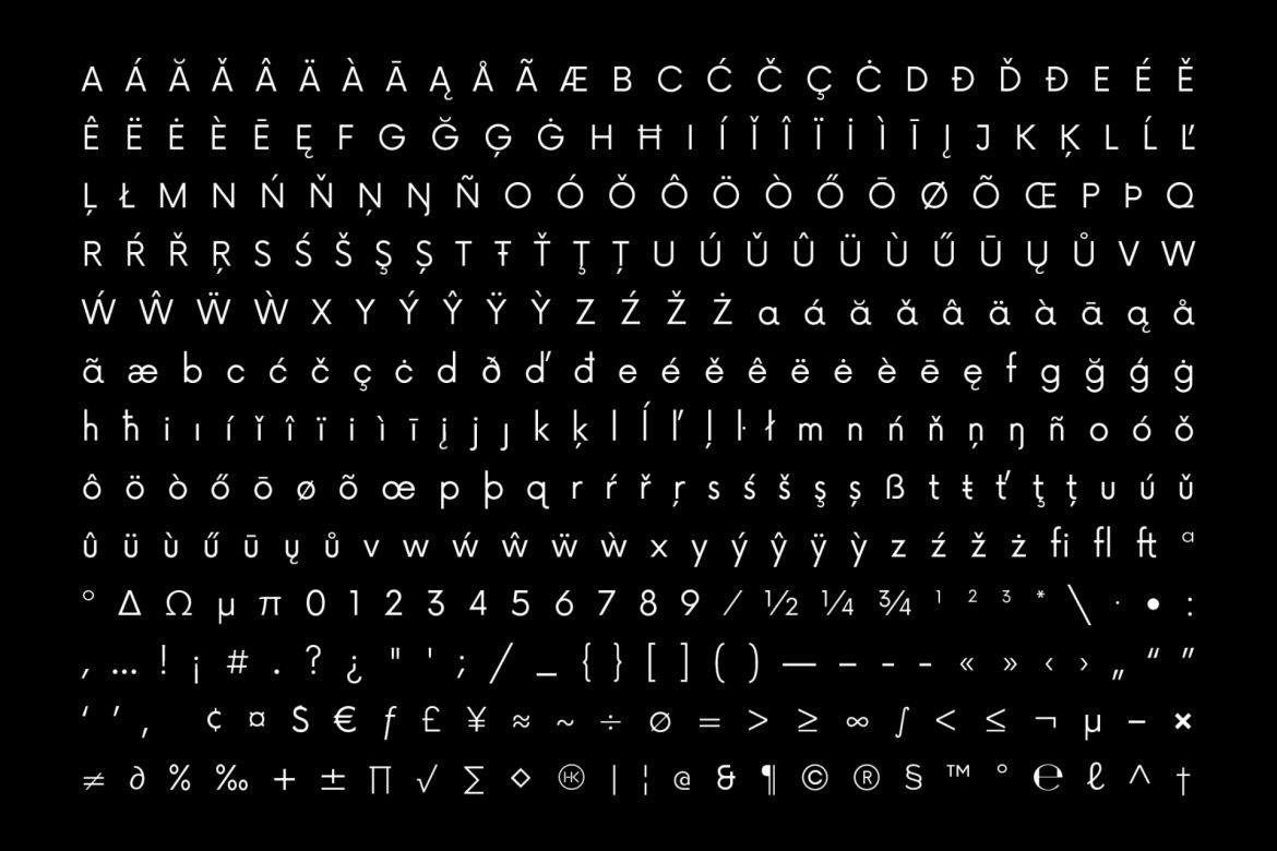 NOW Typeface - 9 FREE Fonts - view 5