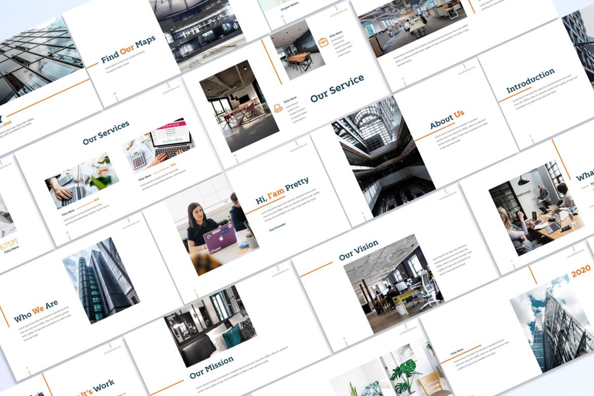 Handy - Free Keynote Template - view 5
