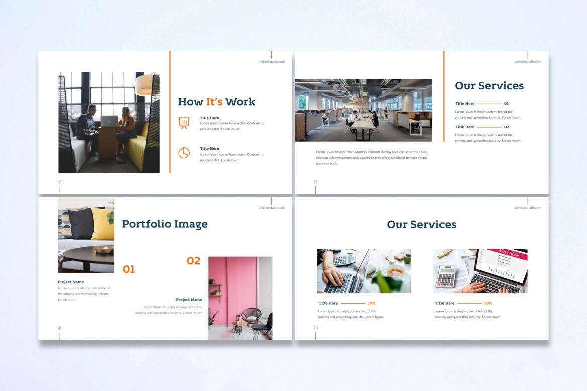 Handy - Free Keynote Template - view 7