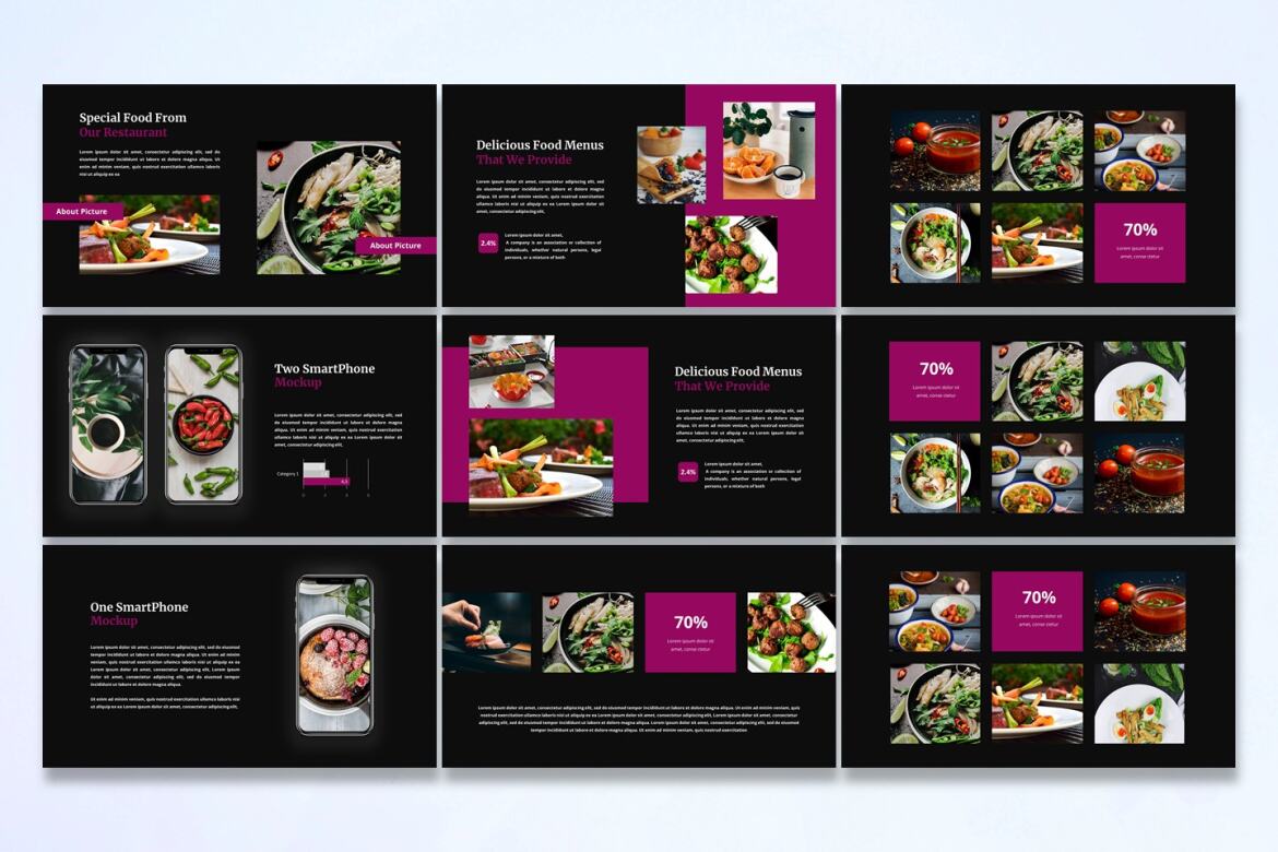 Delicious - FREE Powerpoint Template - view 4