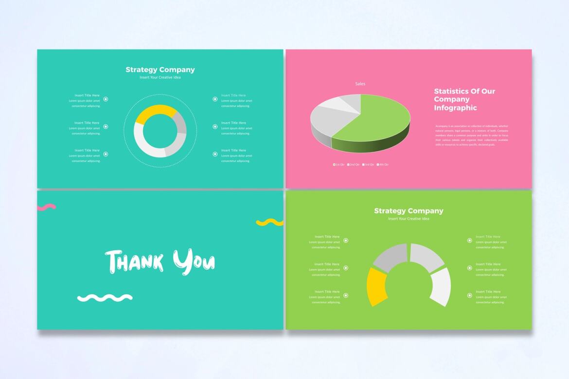 Fountain - FREE Keynote Template - view 6