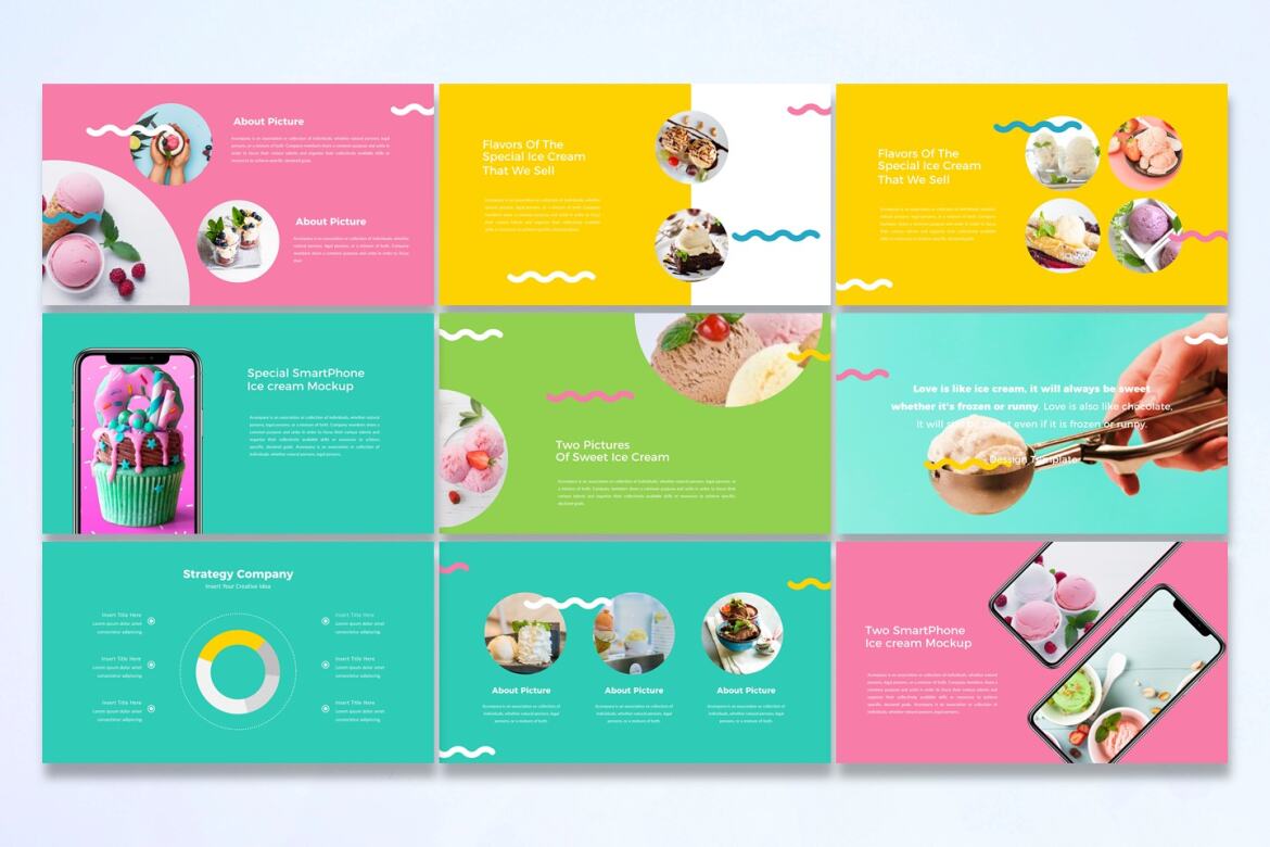 Fountain - FREE Keynote Template - view 4