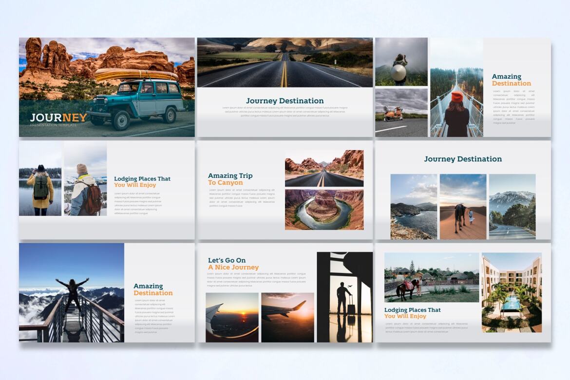 Journey - FREE Google Slides Template alternate