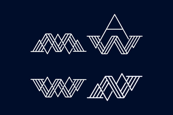 A M W N Free Monograms