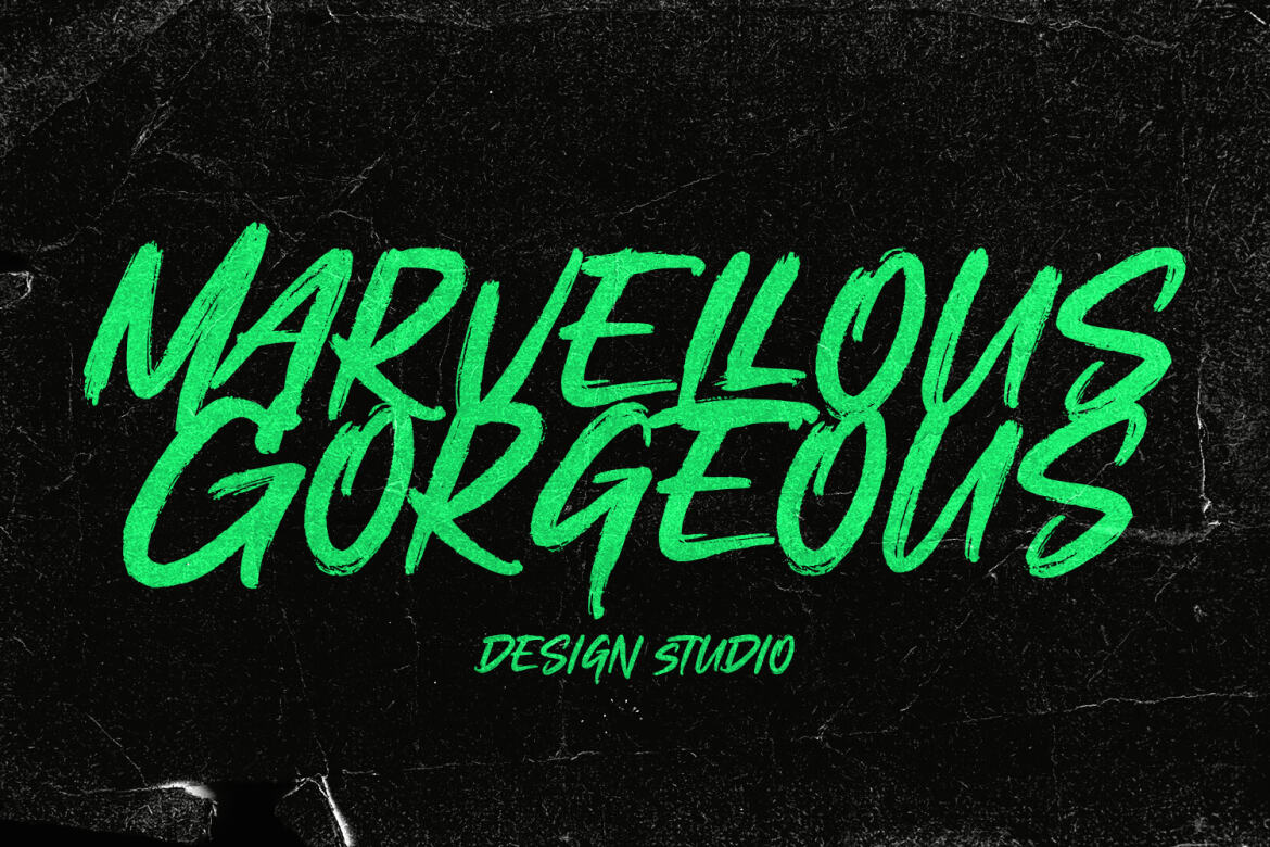 Bigteeth Handwritten Free Brush Font - view 6