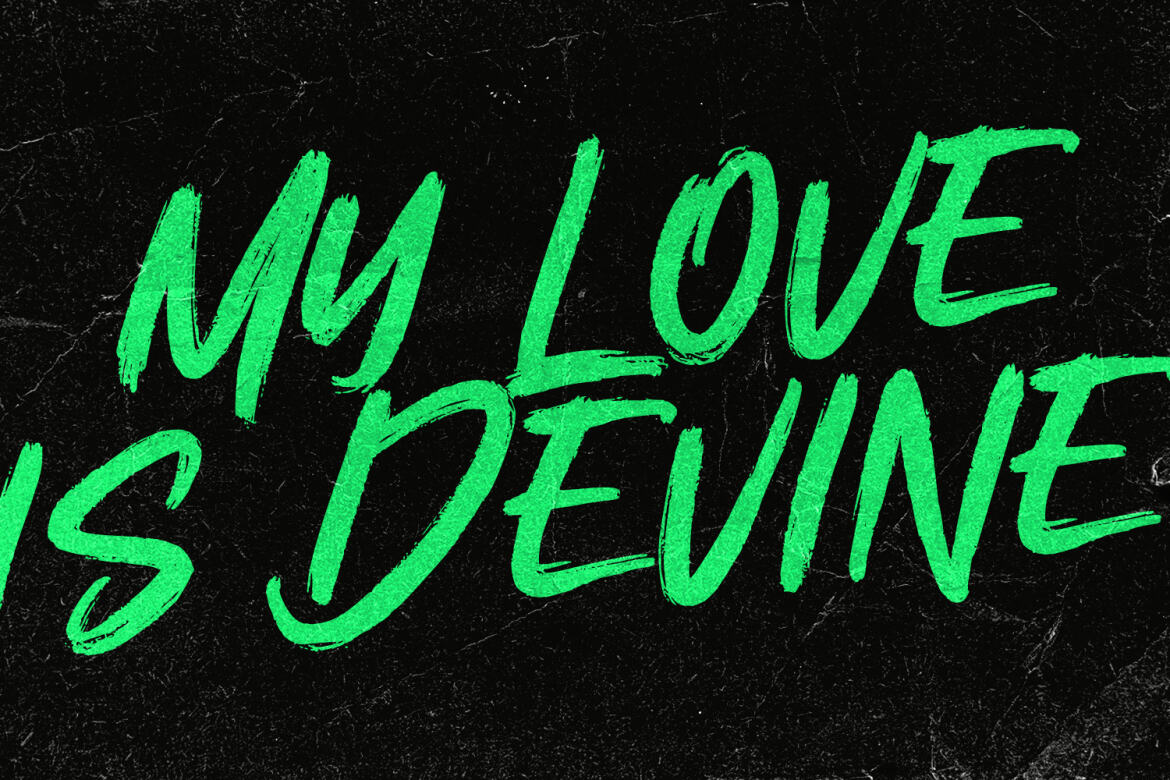 Bigteeth Handwritten Free Brush Font - view 4