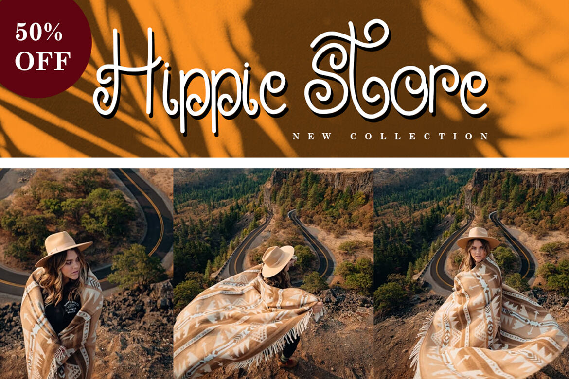 HIPPIE NIRVANA | FREE DISPLAY FONT - view 3