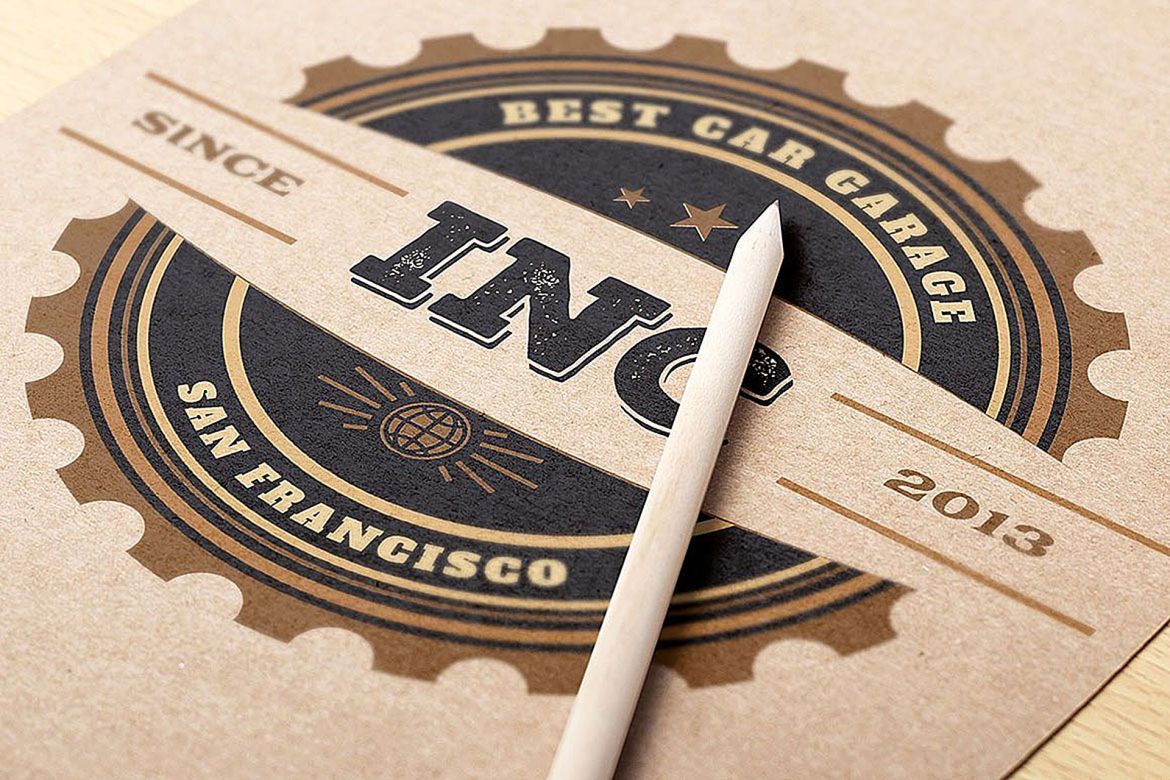 12 Retro/Vintage Badges - view 2