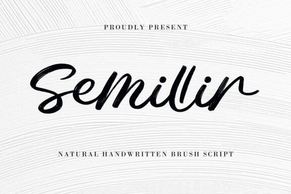 Semillir FREE Brush Script