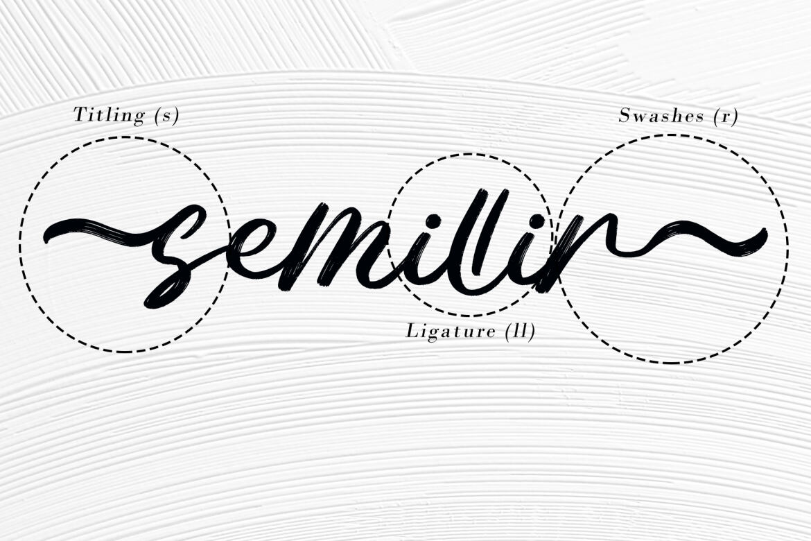 Semillir FREE Brush Script - view 6