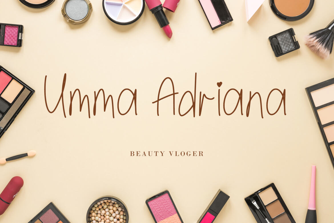 Briamitta FREE Monoline Font - view 4