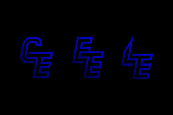 CE EE LE - Free Logo Shapes
