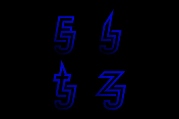EJ LJ TJ ZJ - Free Logo Shapes