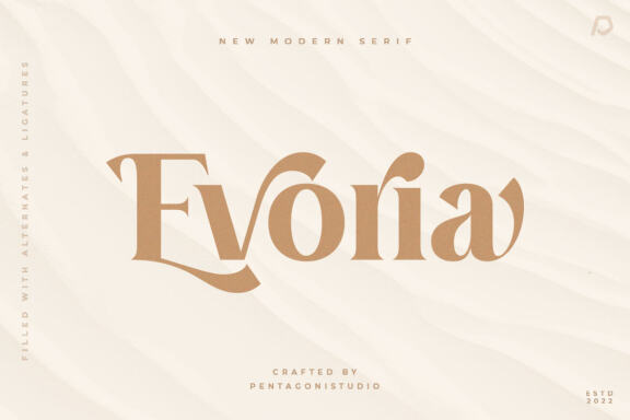 Evoria FREE Demo Font
