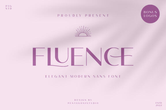 Fluence FREE Demo Font