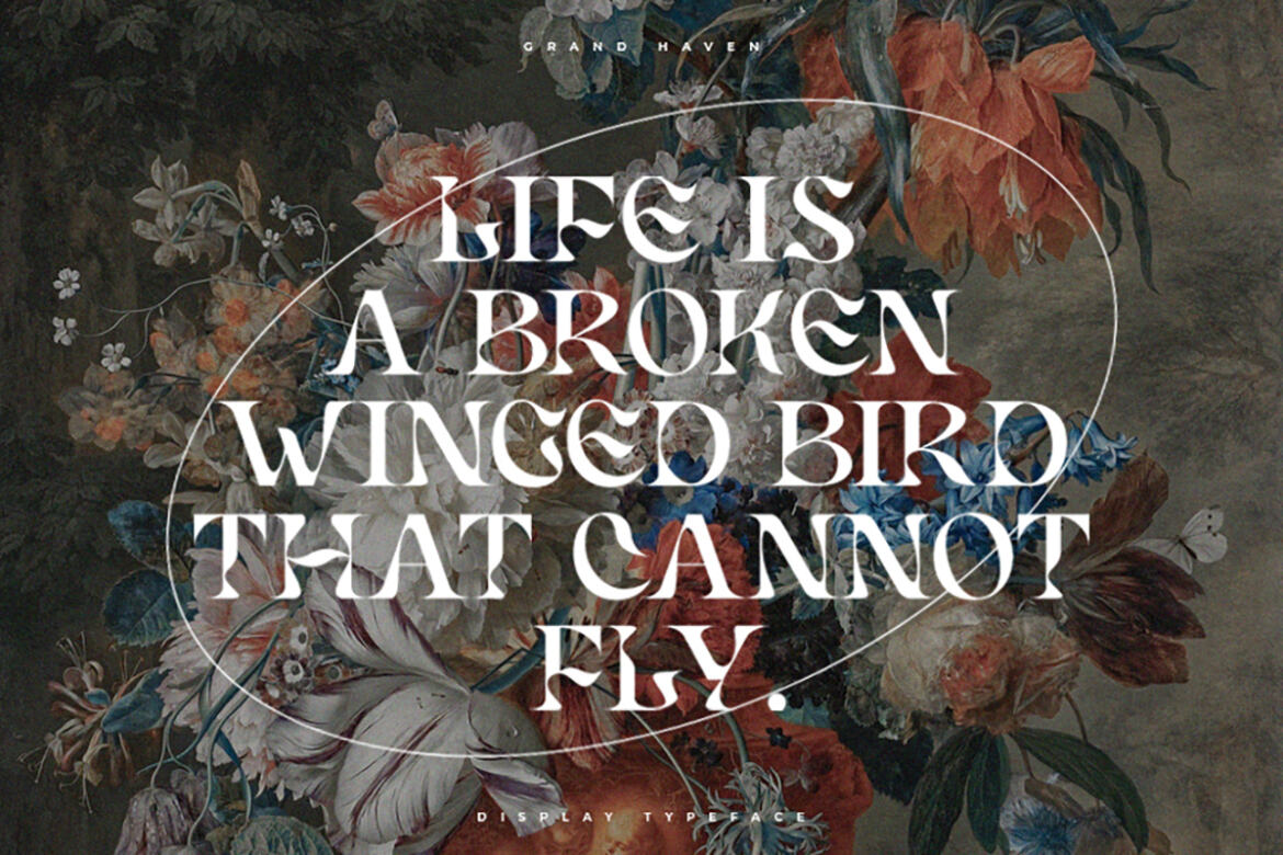 Grand Haven FREE Demo Font alternate