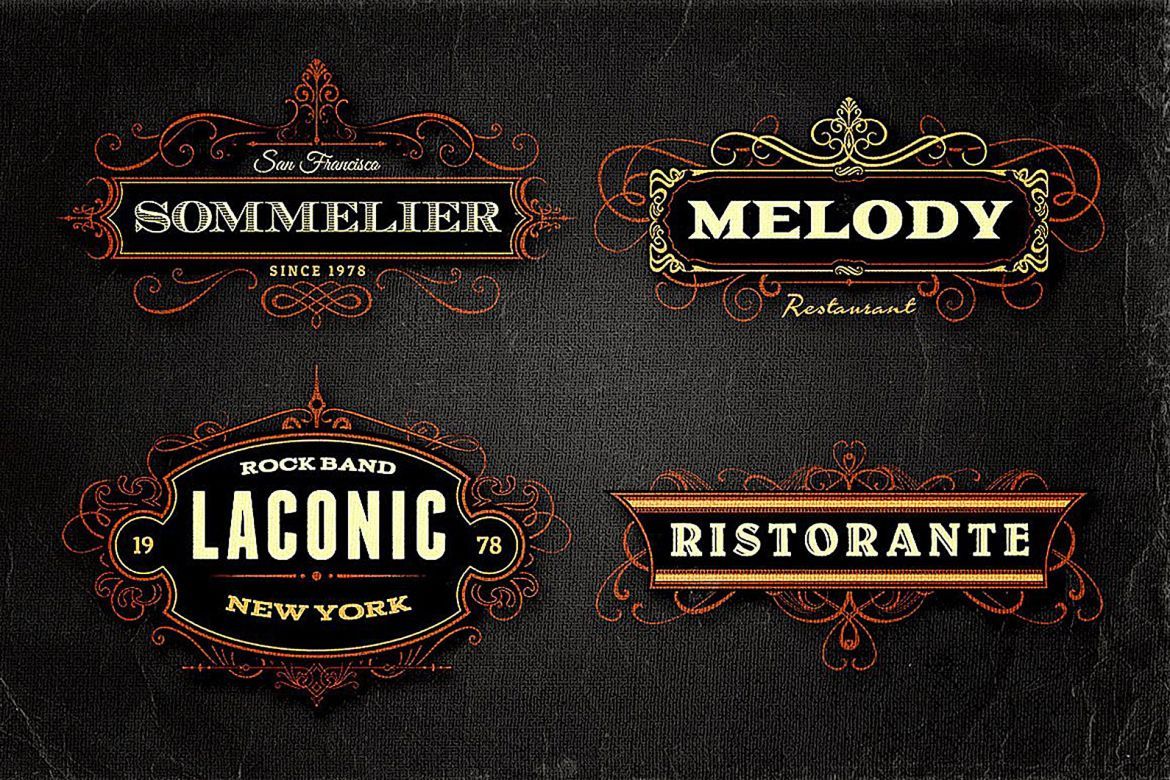 10 Retro/Vintage Banners alternate
