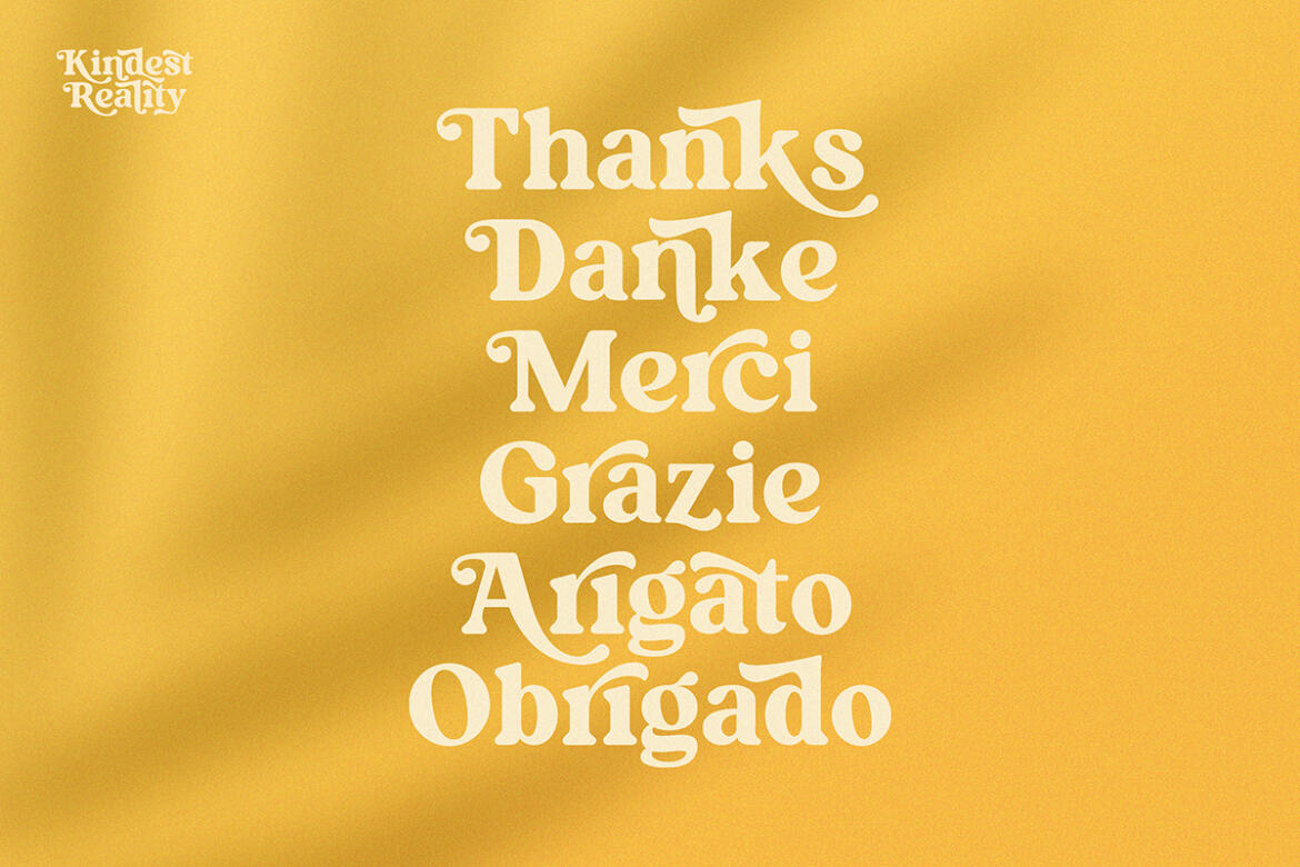 Kindest Reality FREE Demo Font - view 13