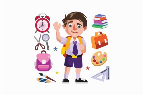 Student & School Supplies Free Illustration