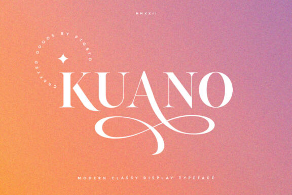 Kuano Serif FREE Demo Font - view 6