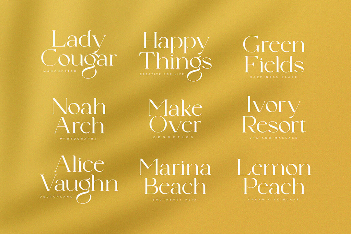 Kugile Serif FREE Demo Font - view 9